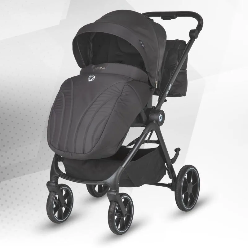 Modular 2-in-1 stroller Coccolle Serry Jet Black