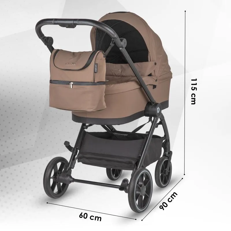 Modular 2-in-1 stroller Coccolle Serry Light Taupe