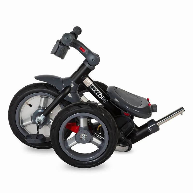 Multifunction 4-in-1 tricycle with reversible seat Coccolle Velo Air Mustard