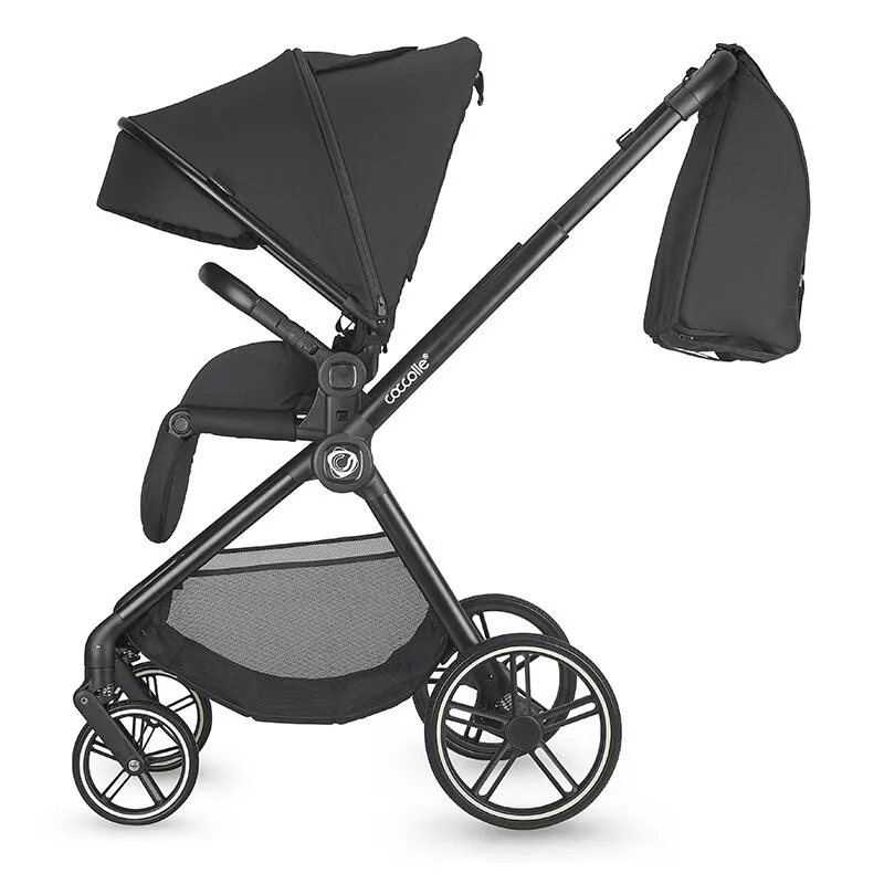 Modular 3-in-1 stroller Coccolle Lissia Anthracite with i-Size infant car seat Coccolle Knox Black