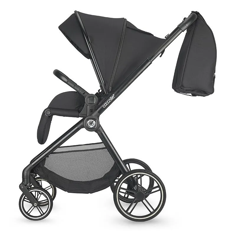 Modular 3-in-1 stroller Coccolle Lissia Anthracite with i-Size infant car seat Coccolle Knox Black