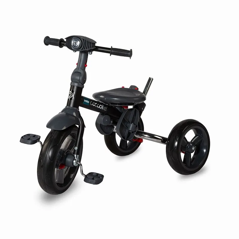 Multifunction 4-in-1 tricycle with reversible seat Coccolle Velo Mustard