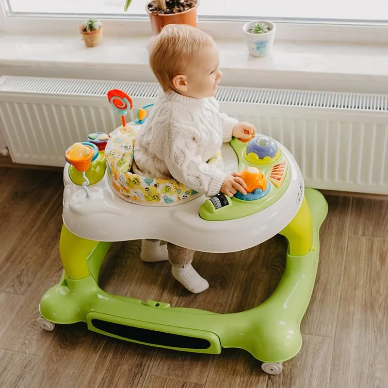 Walker with activity center Coccolle Arlo Green
