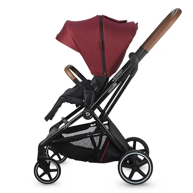 Modular 3-in-1 system Coccolle Saliara Cabernet + Scoica Coccolle Knox Anthracite