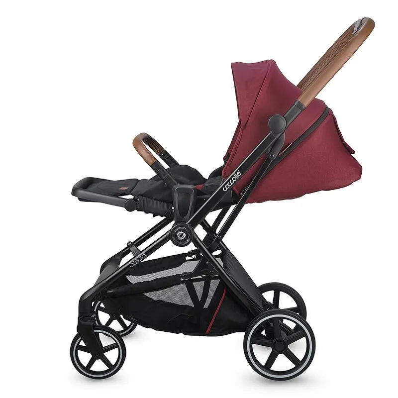 Modular 3-in-1 system Coccolle Saliara Cabernet + Scoica Coccolle Knox Anthracite